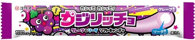 detail CORIS Kazirittyo Grape & Soda Soft Candy 14.5g (JP)