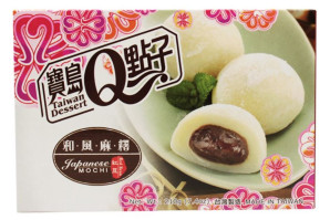 Q Mochi rýžové koláčky - Červená fazole 210g