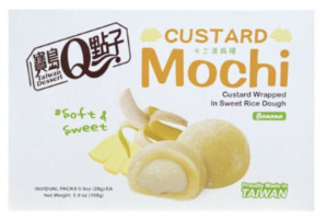 Q MOCHI Custard S Příchutí Banana 168g