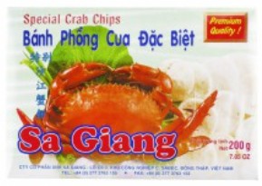 detail SA GIANG Krabí Kreckry 200g