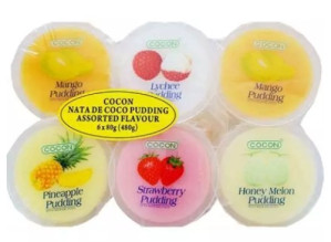 COCON Puding Želé 480g Mix Ovocný