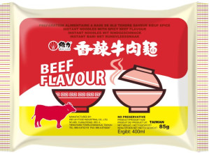 WEI LIH Instantní Nudle Palivé Hovězí 85g