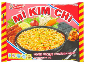 MI KIM CHI Instantní Nudle S Příchutí Hovězí 75g
