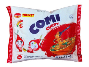 MILIKET Instantní Nudle Comi Kari 120g