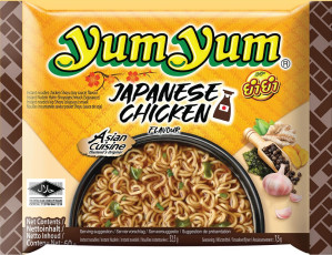 YumYum Instantní Nudle S Příchutí Japonské Kuře 60g