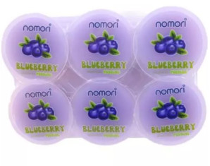 NOMORI Pudding S Želé S Příchutí Borůvky 432g