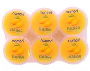 NOMORI Pudding Nata De Coco 6x72g Mango