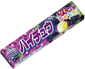 MORINAGA Hi Chew Bonbóny Hroznové 55,2g (JP)