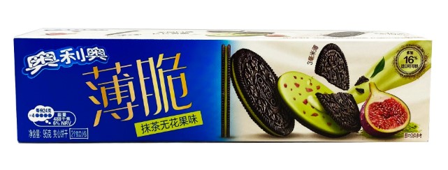 detail OREO Matcha And Fig Chocolate Cookie 95g
