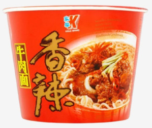 KAILO Instantní Nudlová Polévka s Hovězím masem 120g