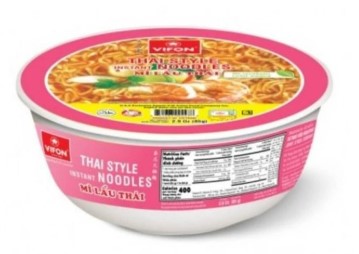 detail VIFON Instantní Nudle V Misce S Příchutí Tomyum Lau Thai 85g