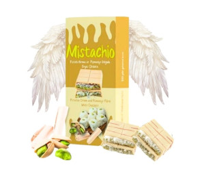 Mistachio Angel Hair Dubai White Chocolate 80g