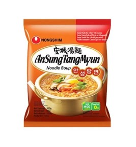 detail NONGSHIM Ansungtangmyun Instantní Ramen Nudle 125g