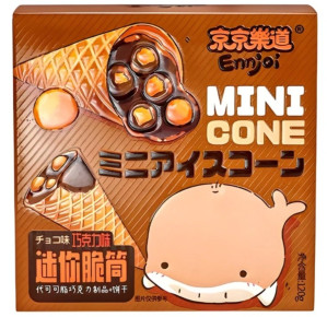 ENNJOI Čokoládové Mini Kornouty 120g