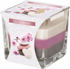 BISPOL Svíčka Ve Skle Spa Garden 170g