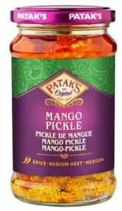 PATAK´S Kořenící pasta Mango Pickle Mild 283g