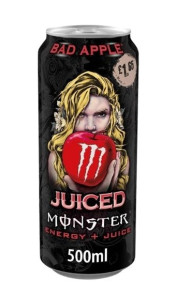 MONSTER BAD APPLE Energetický Nápoj 500ml