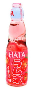 HATA KOSEN Bottle Ramune Strawberry 200ml (JP)