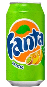 FANTA 330ml Exotic