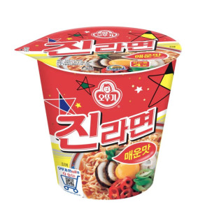 JIN Instantní Ramen Nudle Pálivé V Kelímku 65g