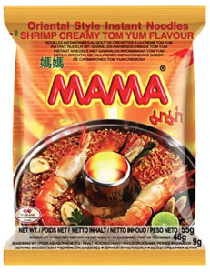 MAMA Instantní Nudle-krémový Tomyum 55g