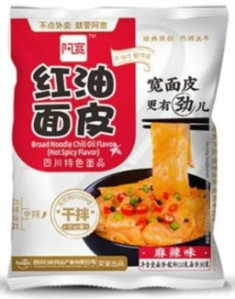 BAIJIA Broad Nudle Hot A Spicy 110g
