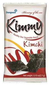KIMMY mořské řasy snack kimchi příchuť 2,7g