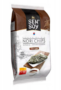 SEN SOY Řasový Snack S Příchutí Teriaky 4,5g