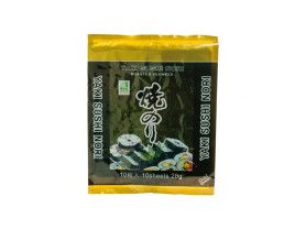 YAKI NORI ZLATÝ Mořské Řasy 10 Plátků 25g
