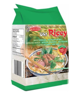 OH! RICEY Rýžové Nudle Ploché 200g