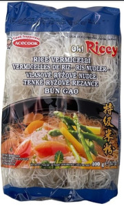 OH! RICEY Vlasové Rýžové Nudle 400g