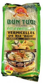 AU-A FOODS Rýžové Nudle 400g (Bun Kho)