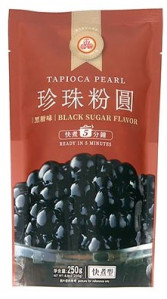 WU FU YUAN Černé Tapiokové Z Hnědého Cukru 250g