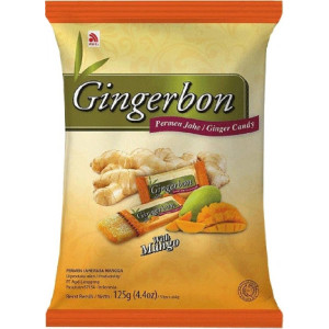 GINGERBON Zázvorové Bonbóny Mangové 125g