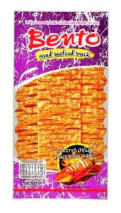 BENTO Chobotnice Občerstvení Pečené Chilli Papričky (Fialový) 20g