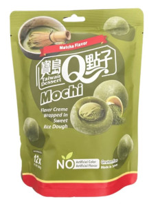 Q Mochi Rýžové Koláčky S Příchutí Matcha 180g