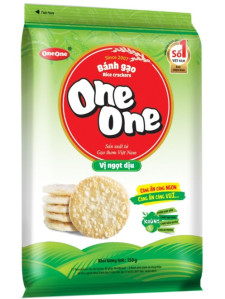 ONE ONE Rýžové Kracker 150g Sladké