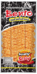 BENTO Sušený Mix Mořských plodů Snack 20g