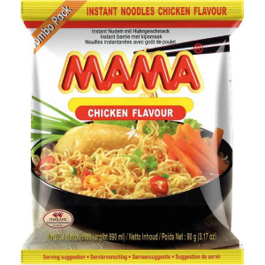MAMA Instantní Pálivé Nudle S Kuřecí Příchutí 90g