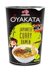 AJI OYAKATA Instantní Ramen Nudle S Příchutí Japanese Curry (Kelímek) 62,5g