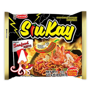 SIUKAY Instantní Nudle S Příchutí Mořských Plodů 127g