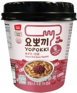 YOPOKKI Topokki Red Bean 120g
