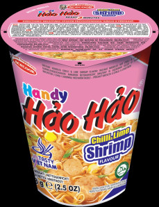 HAO HAO HANDY Instantní Nudle V Kelímku Chilli S Limetkou 68g