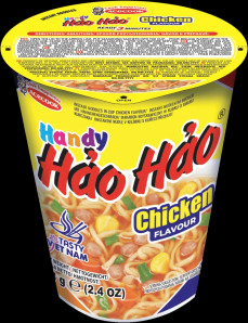 HAO HAO HANDY Instantní Nudle V Kelímku Kuřecí Příchuť 68g