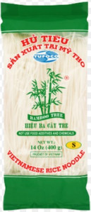 BAMBOO TREE Rýžové Nudle Na Pho 1mm, 400g