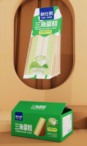 RANLI Buchta S Příchutí Matcha 100g