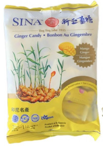SINA Zázvorové Bonbóny Mango 125g