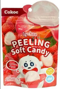 COKOC Peeling Soft Candy Lychee 75g