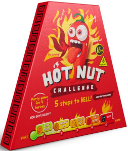 Hot Nut Challenge Extrémně Pálivá Oříšková Výzva 24g