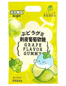 ENNJOI Loupací Gumové Bonbóny Zelené Hrozny 80g